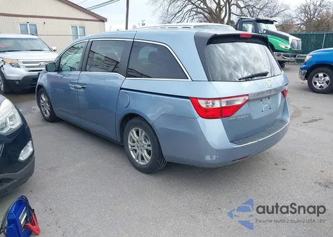 2011 Honda Odyssey Ex from USA, damaged, VIN 5FNRL5H47BB037554